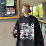 Teenager Naruto round neck sweater for male oversize high school students Long sleeve T-shirt anime autumn clothes - Charithavya