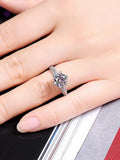 SICasco CO Star Craftsman Diamond Mosonite Diamond Ring for Women's Jewelry Full Sky Star Jewelry Set in Platinum - Charithavya