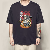 One Piece King Printed T-shirt Light Moon Oda Short Sleeves and Country of Warcraft Kai Duo Anime Surrounding Short Sleeves - Charithavya